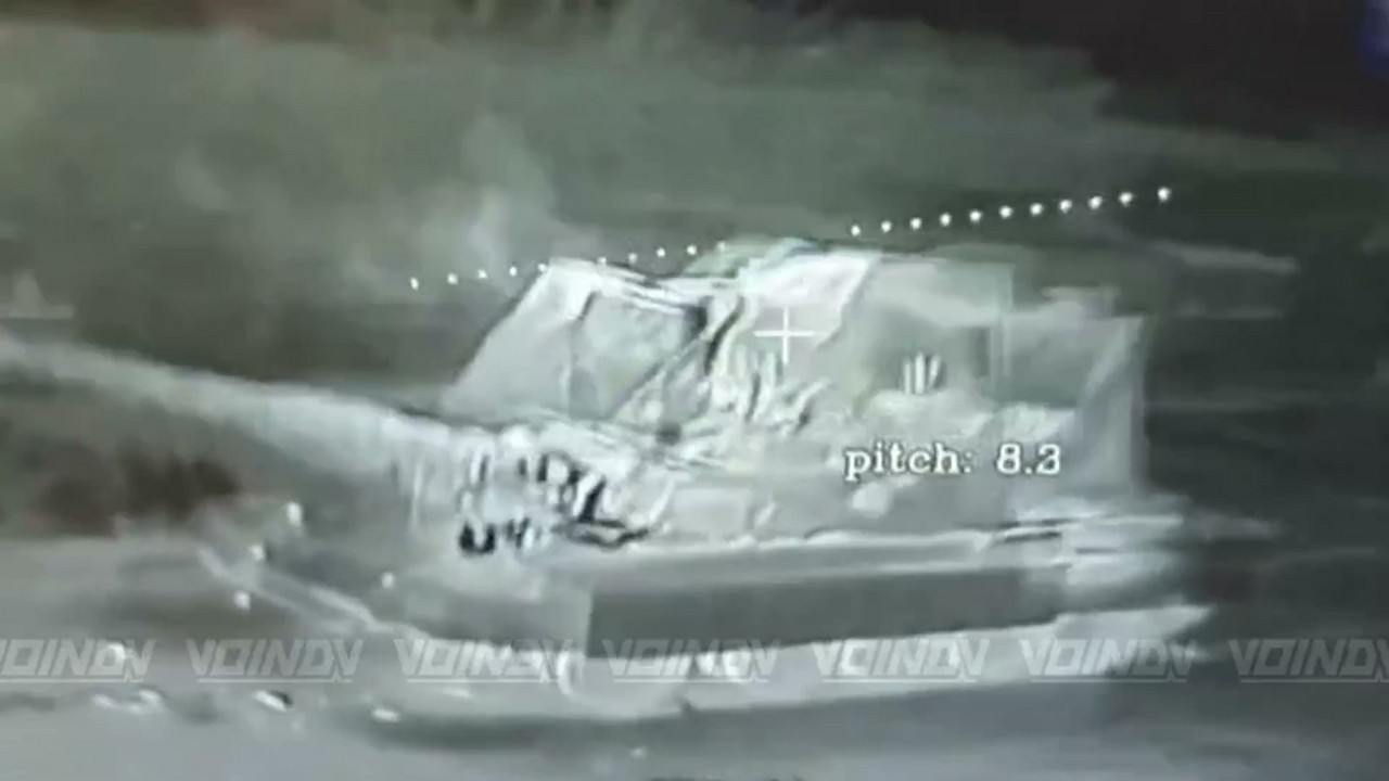 Словенский танк M-55S уничтожен у Гуляйполя