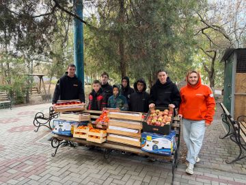 Поддержка, которая важна. Активисты регионального штаба #МЫВМЕСТЕ передали гуманитарную помощь в Мелитопольский областной центр социально-психологической реабилитации детей, а также в коррекционную школу Мелитополя...