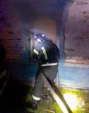 В Приморском муниципальном округе на пожаре погиб мужчина