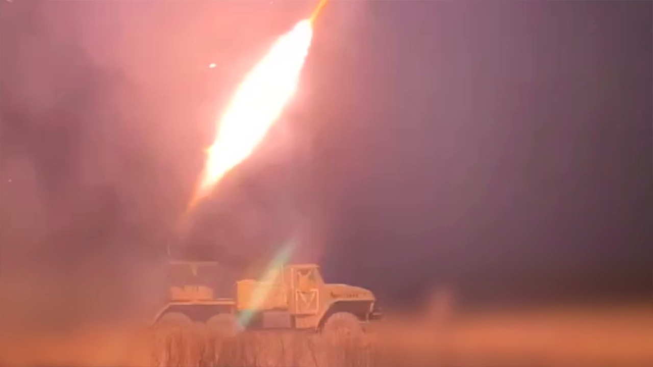 Расчеты «Градов» уничтожили опорные пункты ВСУ в Гуляйполе