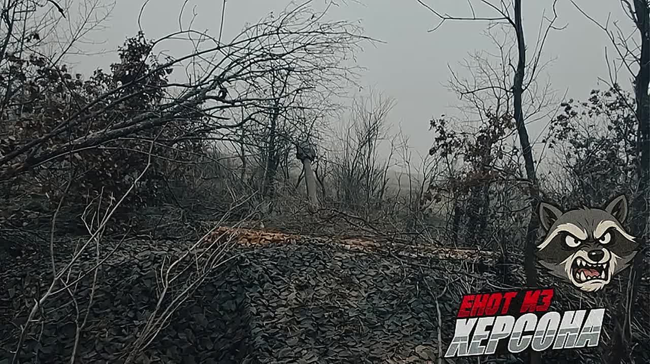 Расчет орудия Д-30 группировки войск «Днепр» уничтожил пункт управления БпЛА и личный состав противника на правом берегу Днепра