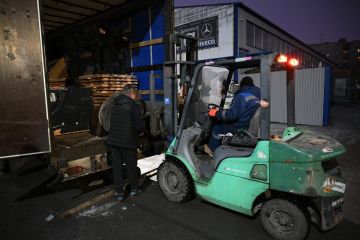 Республика Карелия направила в город Васильевку очередную партию стройматериалов