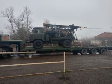 В Куйбышевский муниципальный округ доставили бурильную установку