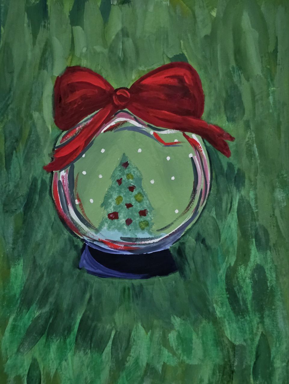 Дети в Молочанске создали новогоднее волшебство по-своему