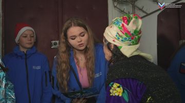 Акция «С Новым годом, ветеран!» стартовала в Мелитополе