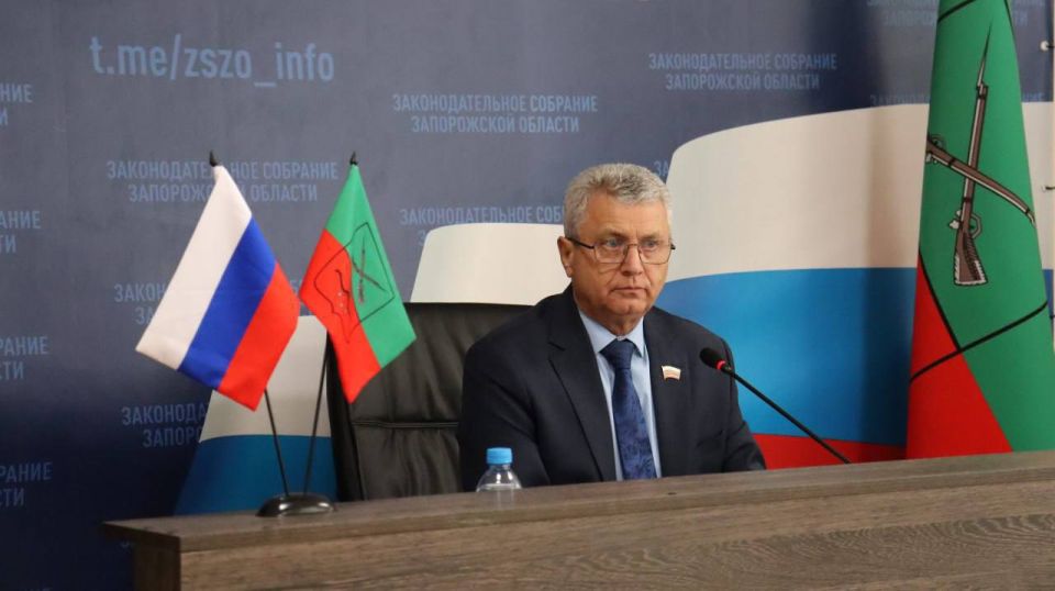 Виктор Емельяненко: Состоялось 55 заседание Законодательного Собрания Запорожской области