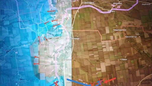 Российская армия наступает на восточном фланге Запорожского направления