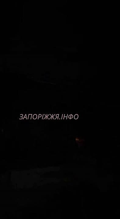 Сергей Лебедев: #Запорожье: атака БПЛА "Герань-2"