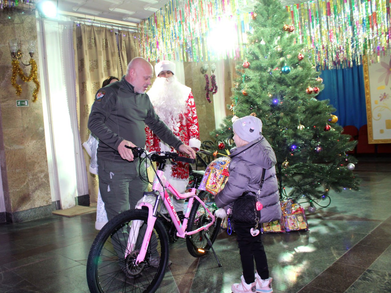 Девочка из Михайловского округа получила новогодний подарок от Народного фронта