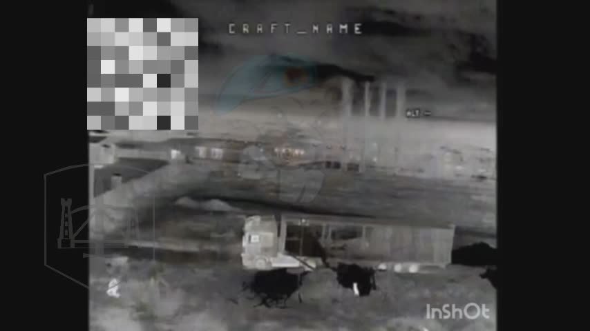 Запорожская область. н.п.Орехов Оператор дрона-камикадзе батальона беспилотных систем 58 Армии уничтожил грузовой автомобиль противника