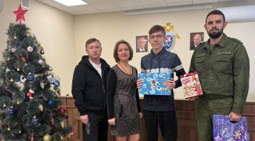 СК Запорожской области поздравил с Рождеством подростка, спасшего детей во время обстрела