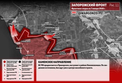 WarGonzo: Фронтовая сводка на утро 07.01.26