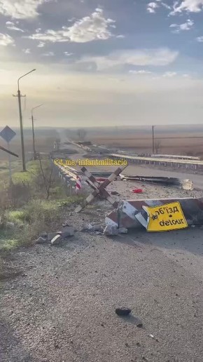 ВС РФ активно уничтожают мосты в тылу ВСУ в Запорожской области