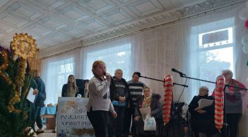 «Рождественские забавы» организовали в селе Новопетровка Бердянского округа