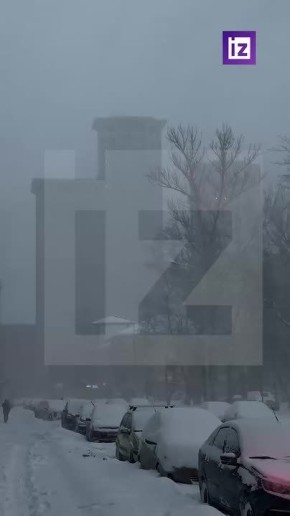 Москва попала под влияние активного балканского циклона — столицу "замело" рекордным количеством снега