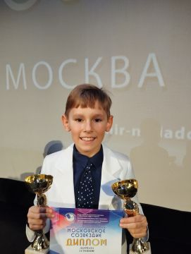 Юный артист из Михайловского района Александр Пысанко ярко выступил в Москве на международном фестивале-конкурсе