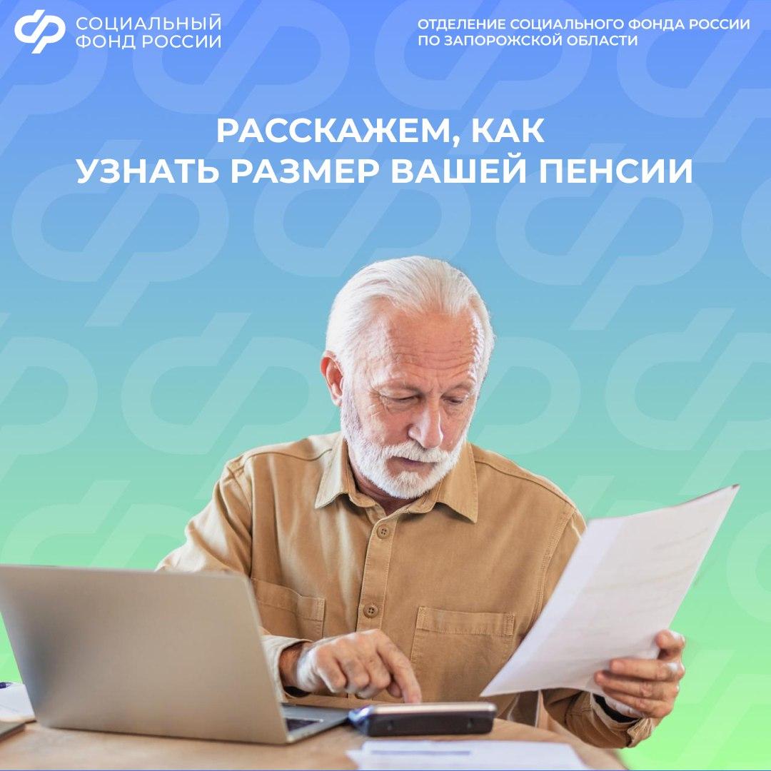 Как жителям Запорожской области узнать размер своей пенсии онлайн