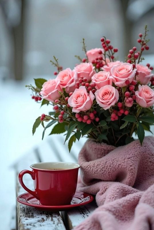 Нежного утра!