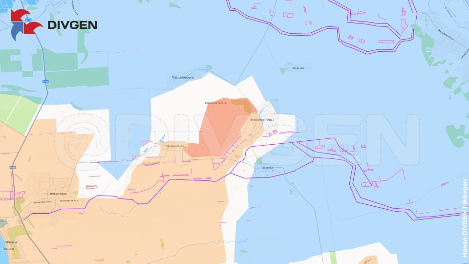Запорожское направление. Штурмовые подразделения ГВ «Днепр» освободили село Новобойковское