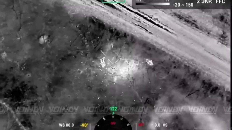 Гвардейцы-разведчики 14 бригады группировки войск "Восток" продолжают жечь живую силу противника в Запорожской области