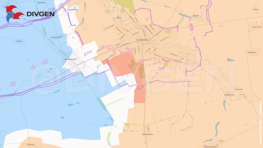 Продвижение дальневосточников южнее Гуляйполя