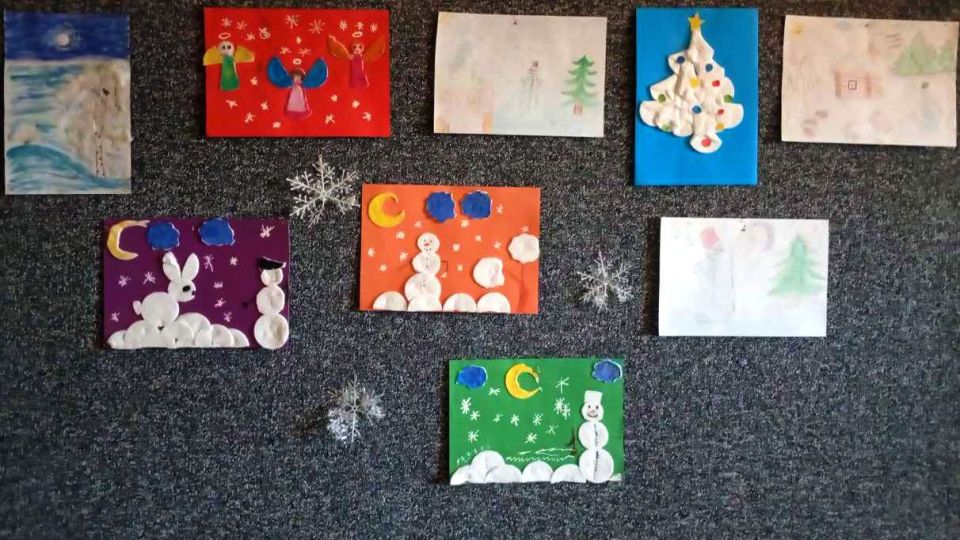 Сельский клуб в Марьяновке отметил Старый Новый год тематической выставкой