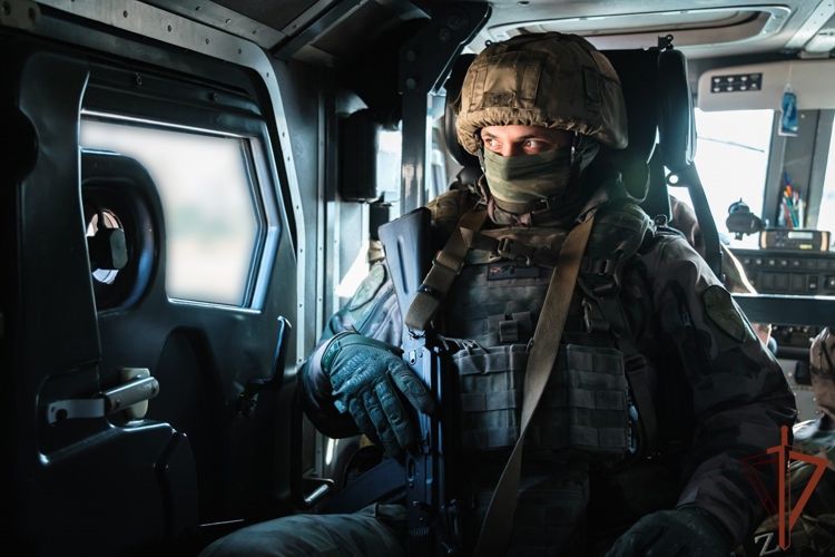 Маневренные группы Росгвардии обеспечивают безопасность в Херсонской и Запорожской областях