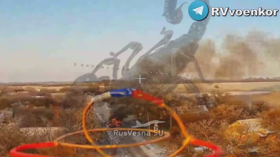 Запорожский фронт. Разведчики ВДВ охотятся на бронемашины и пикапы, уничтожая их ударными дронами и поддерживая продвижение штурмовых групп за Степногорском
