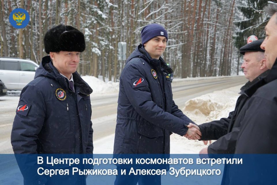 Сегодня в Звездном городке, в Центре подготовки космонавтов имени Ю.А.Гагарина, состоялась торжественная встреча российских космонавтов 73-й длительной экспедиции на МКС