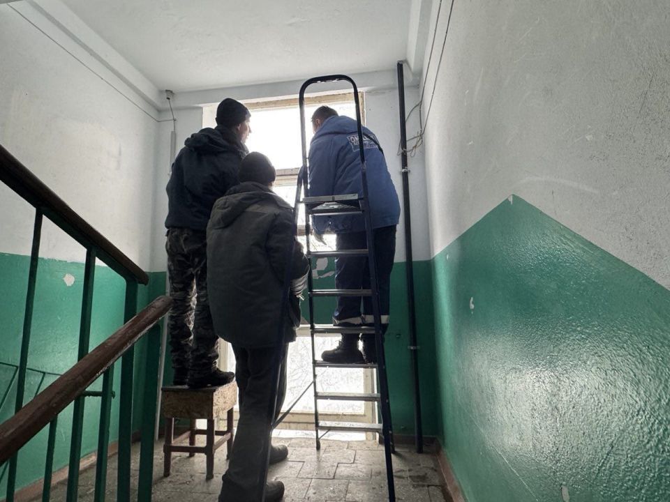 Продолжаются работы по ликвидации последствий ударов БпЛА по Бердянску