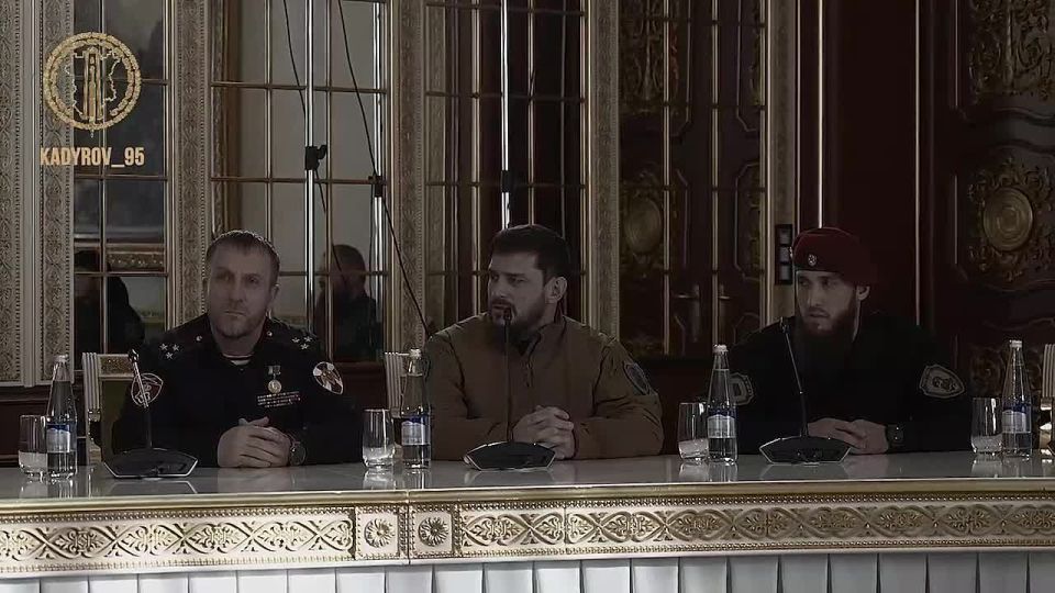 Адама Кадырова наградили медалью за охрану Запорожской АЭС