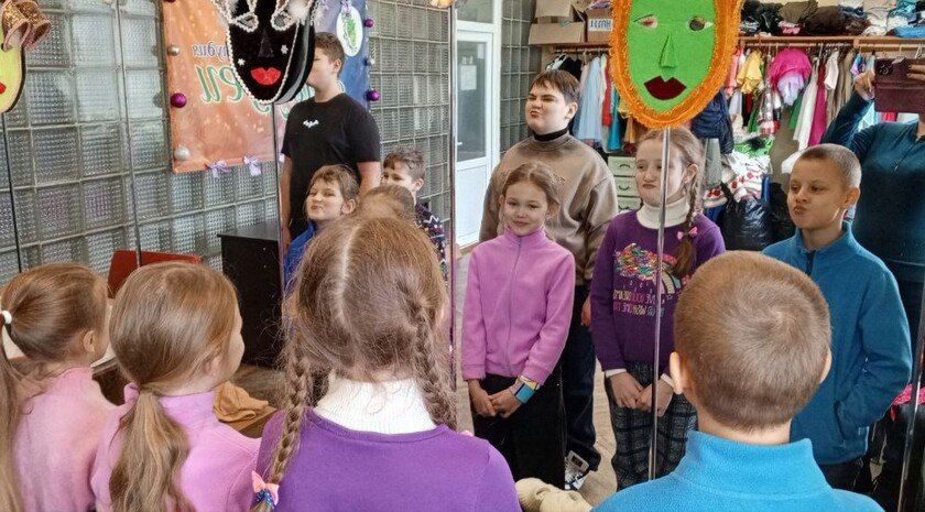 В Бердянске прошло открытое занятие по актерскому мастерству