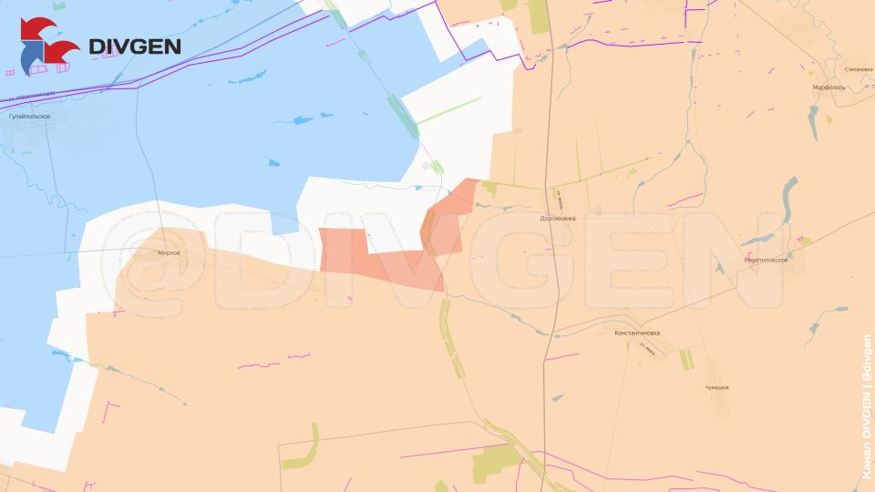 Запорожская область. Штурмовые подразделения ГрВ "Восток" заняли новые позиции западнее Дорожнянки