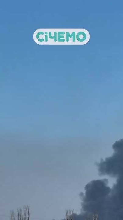 Нанесен удар по Запорожью: пылает критический объект врага