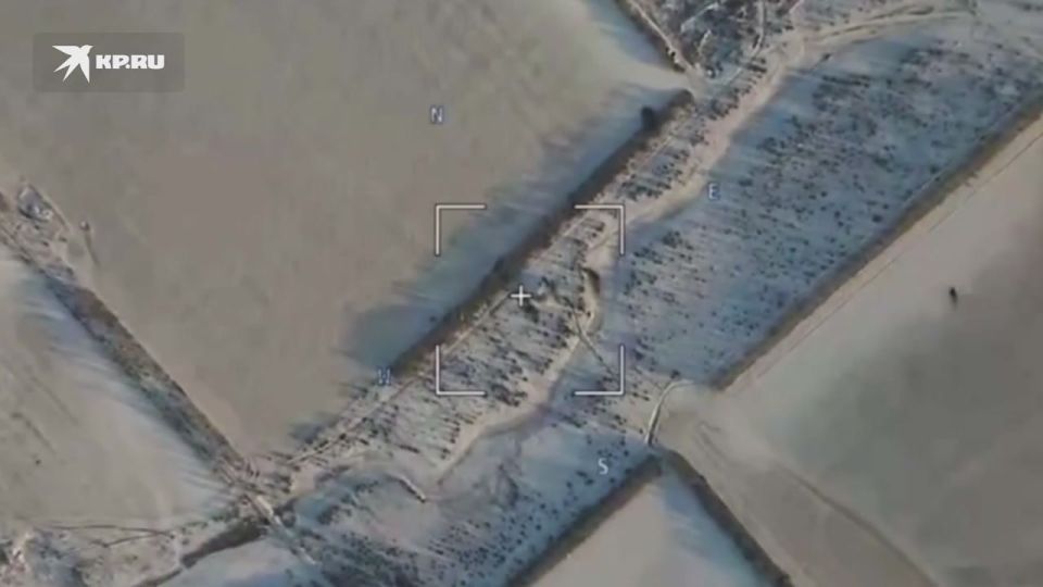 Российские войска уничтожили танк ВСУ в Запорожской области