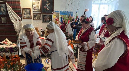 В Приазовском районе отметили болгарский праздник «Бабин ден»