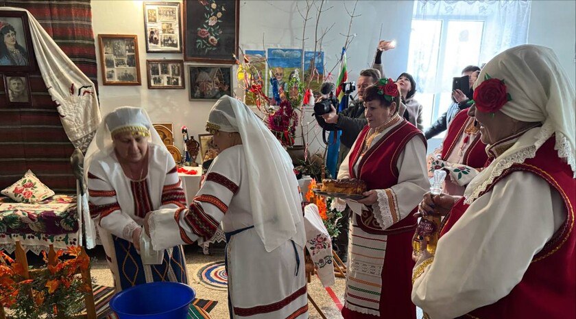 В Приазовском районе отметили болгарский праздник «Бабин ден»