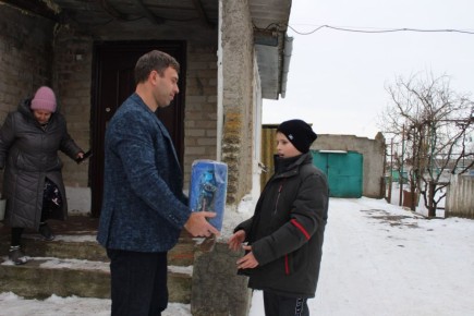 В рамках всероссийской благотворительной акции «Ёлка желаний» исполнилась мечта юного Ярослава из села Панфиловка