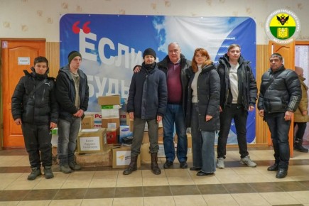 В рамках социальной поддержки воспитанникам Терпеньевской школы-интерната была передана гуманитарная помощь