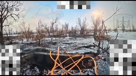 Ореховское направление. Операторы дронов батальона БПС 58 Армии выкуривают и уничтожают пехоту ВСУ