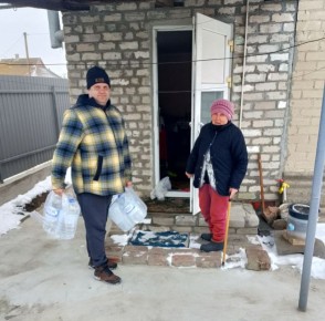 Команда запорожского филиала фонда «Защитники Отечества» приняла участие в оказании помощи семьям участников СВО в Приморском округе