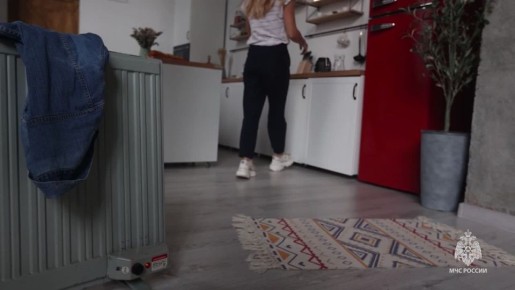 Не суши вещи и обувь на обогревателе