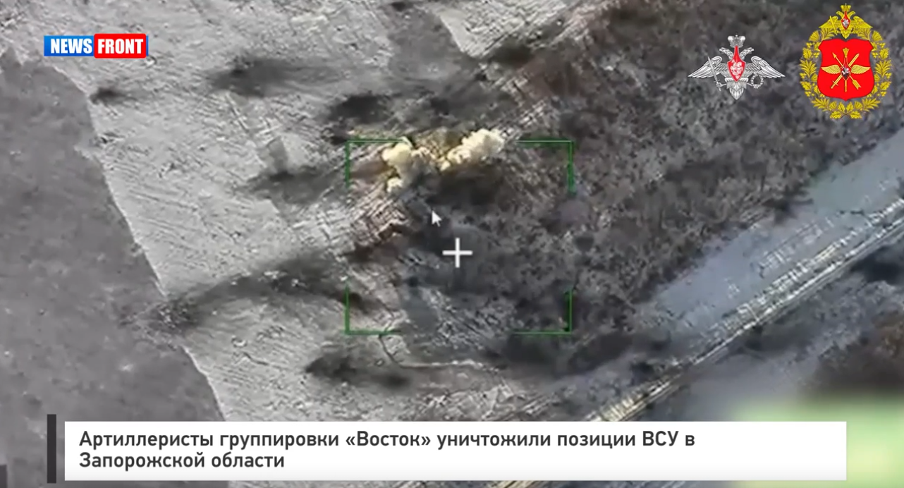 Артиллеристы группировки «Восток» уничтожили позиции ВСУ в Запорожской области