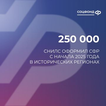 ������� 250 ���. ����� ������� � ������ 2025 ���� ��� � ������������ ��������