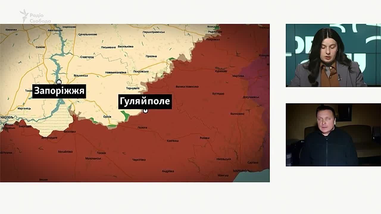 Запорожье уже под угрозой стать прифронтовым городом, заявил офицер отряда беспилотных систем «Б12» Константин Реуцкий