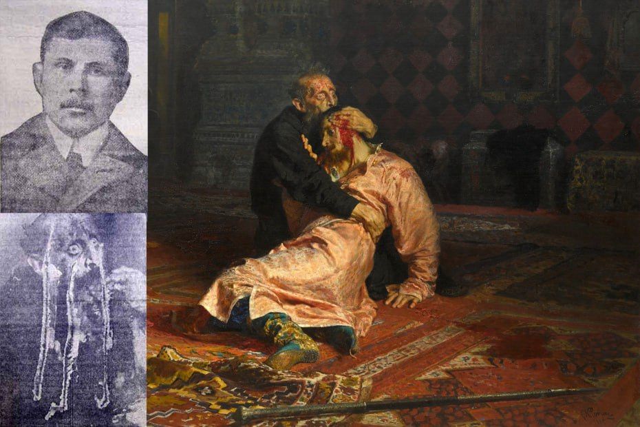 это было сегодня.... 29 января 1913 года в Третьяковской галерее в Москве Абрам Балашов, иконописец, старообрядец, сын крупного мебельного фабриканта, в припадке душевной болезни с криком «Довольно крови!» изрезал ножом...