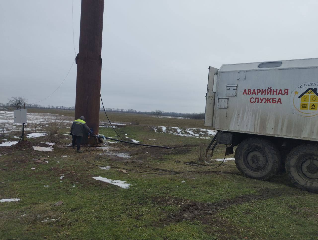 Водоснабжение восстановлено