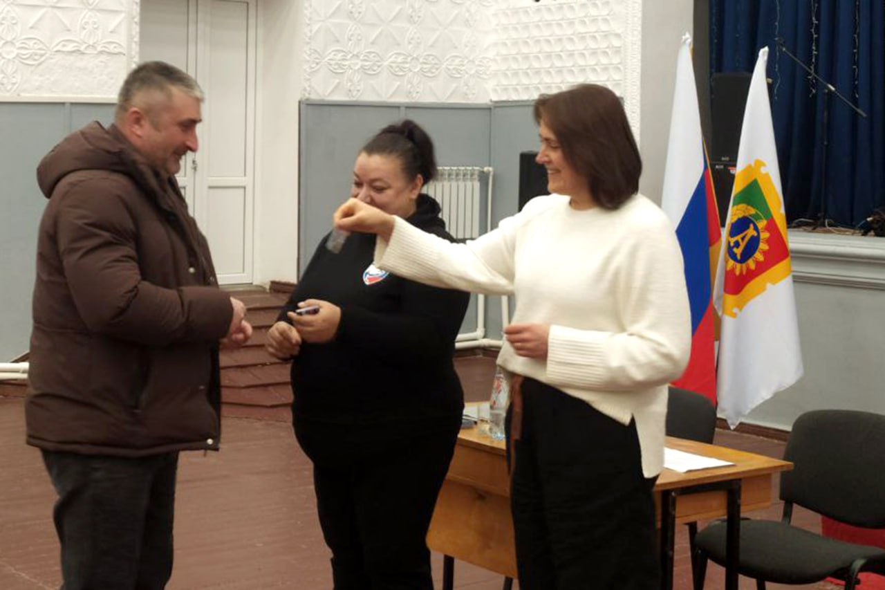 Состоялась встреча актива первичных отделений сёл Новоданиловка, Большая Терновка и Анновка