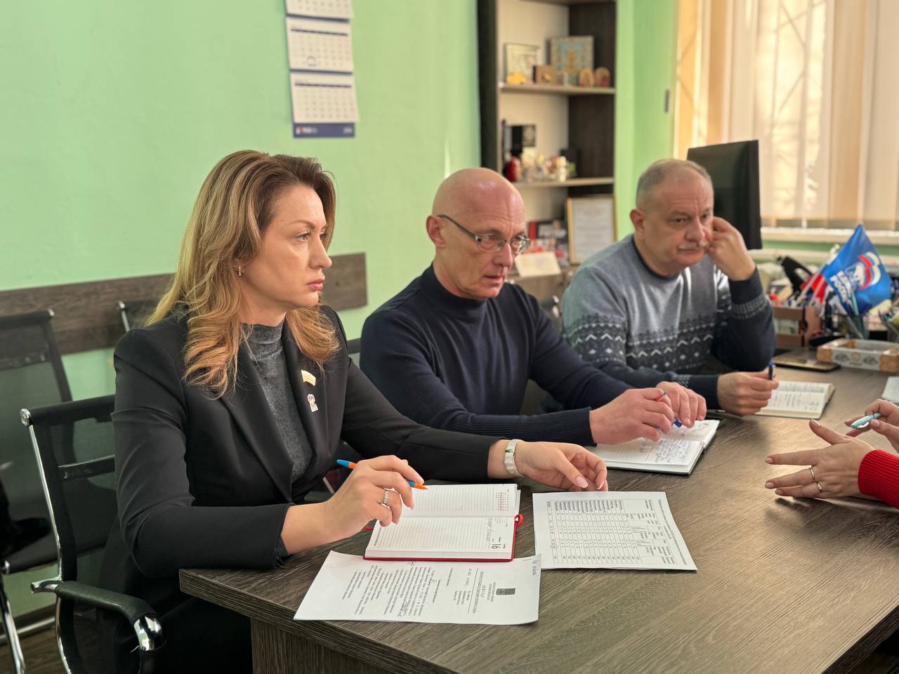 Ангелина Ярчук: Провели встречу с представителем Министерства труда и социальной политики и Уполномоченным по правам ребёнка в Запорожской области