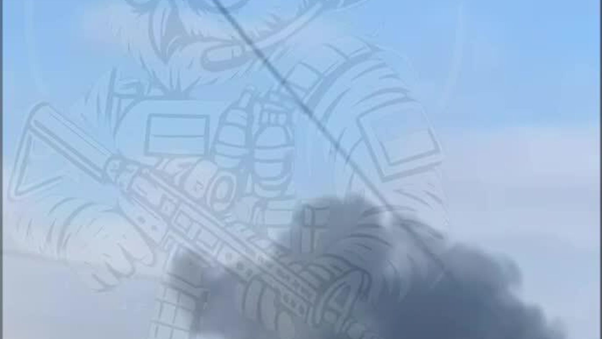 Украинские СМИ публикуют видео последствий удара БПЛА по объекту в Запорожье